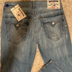 True Religion Jeans Straight Flap Red se 36